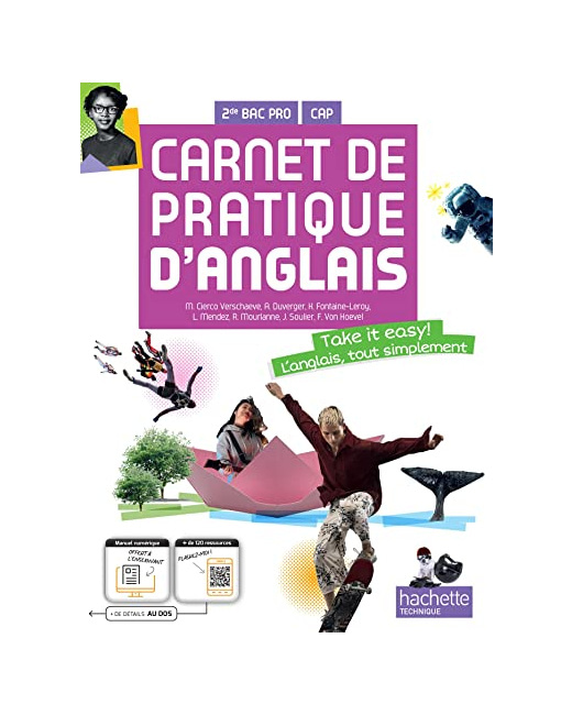 Carnet de pratique Anglais 2de BAC PRO / CAP - Livre élève - Ed. 2023