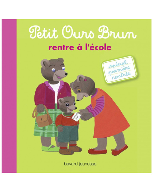 Livre Petit Ours Brun rentre à l'école