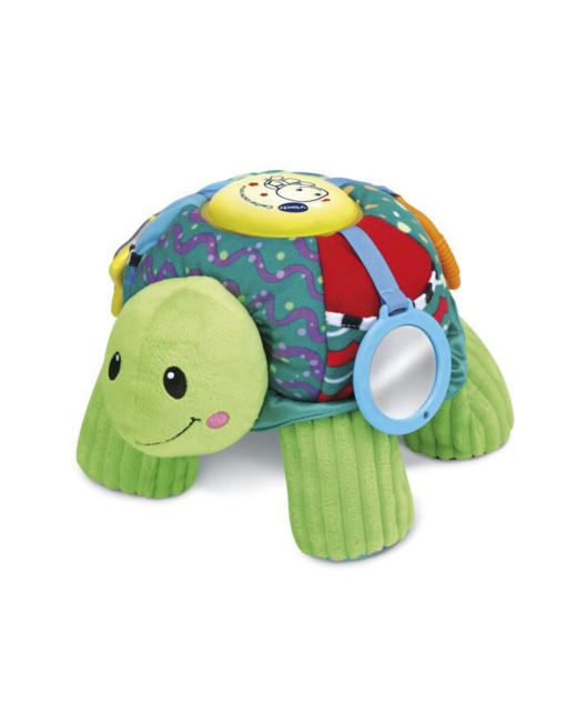 Peluche d'activités cache-cache tortue 2 en 1