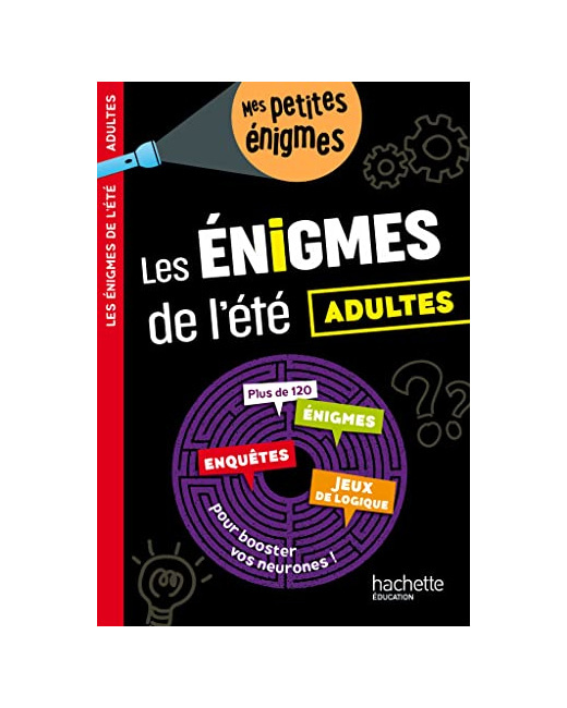 Les énigmes de l'été ADULTES - Cahier de vacances 2022