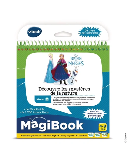 MagiBook - La Reine des Neiges 2 - Découvre les mystères de la nature
