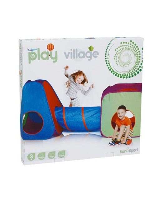 Tente 3 en 1 Play Village