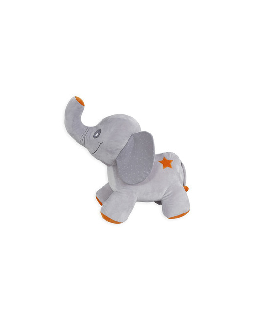 Léo et Gaufrette grande peluche éléphant