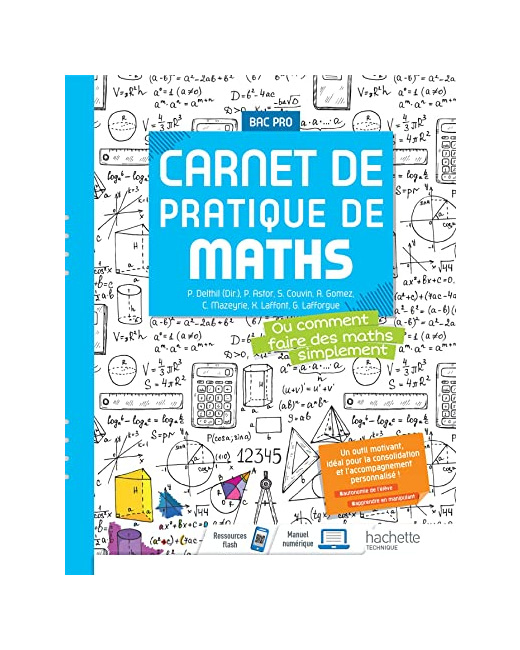 Cahier de Maths Bac Pro - Cahier de consolidation - Éd. 2021