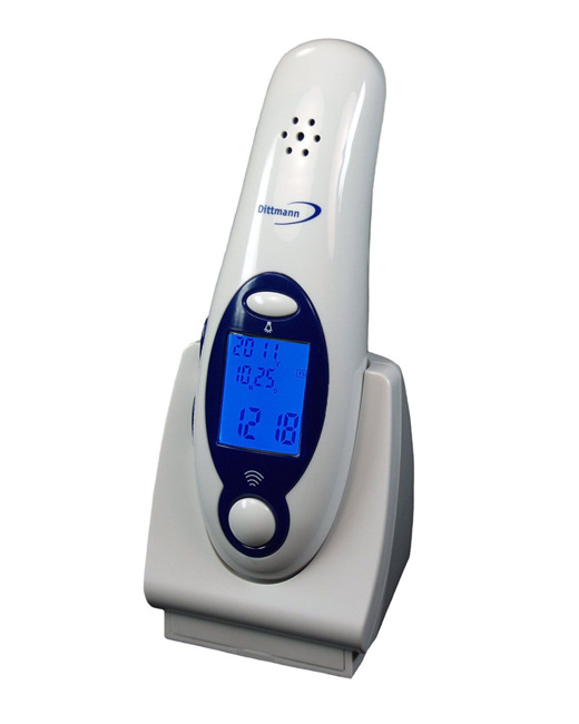 Thermomètre frontal et auriculaire