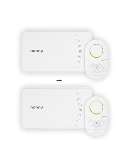 Pack de 2 moniteurs Nanny BM-03