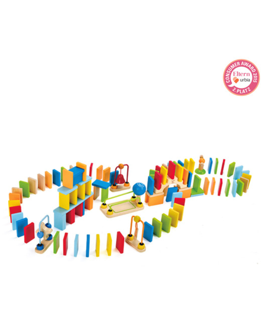Circuit de dominos arc-en-ciel