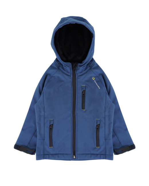 Veste Softshell Kids Seahood - Bleu Eclipse