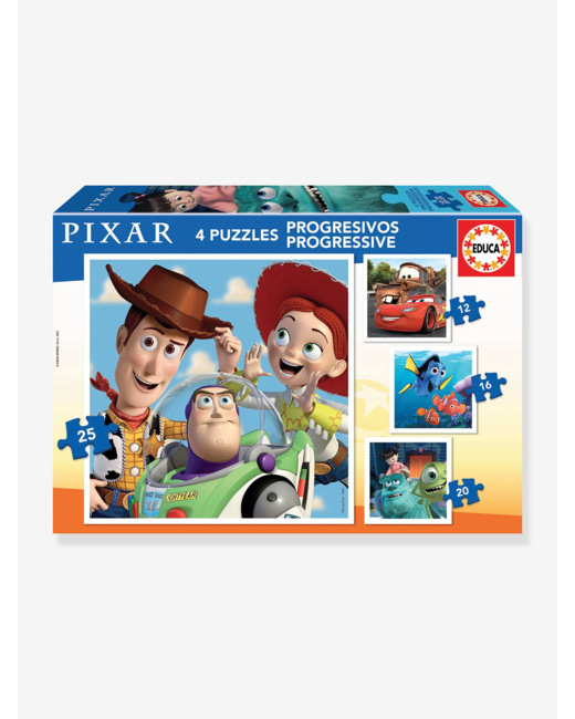 4 puzzles progressifs Pixar