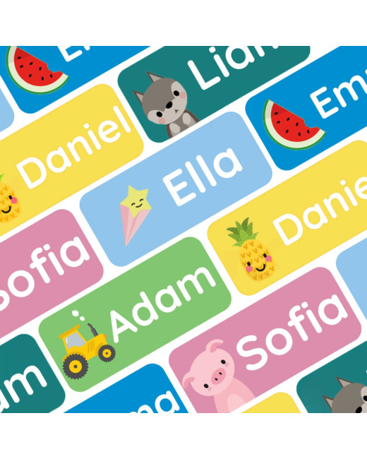 56 étiquettes autocollantes personnalisées