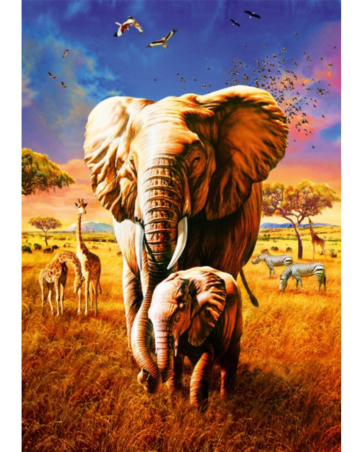 Puzzle Elephant