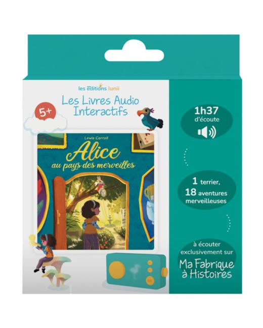 18 histoires interactives Alice au Pays des Merveilles