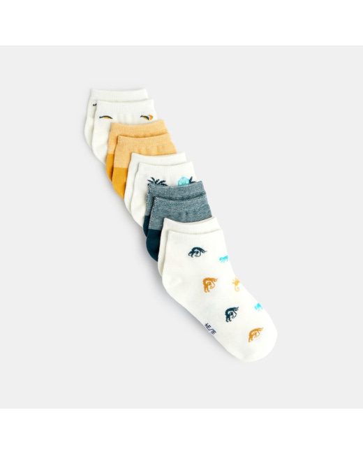 Socquettes fantaisie (lot de 5) garçon