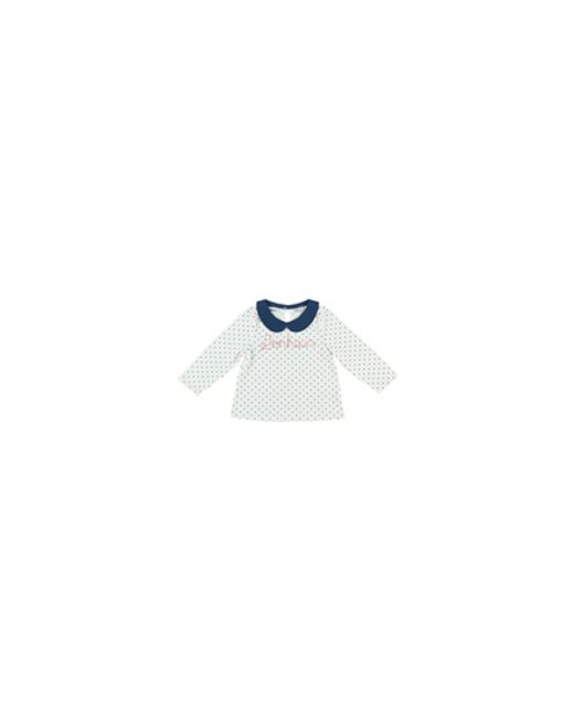 T-shirt col claudine