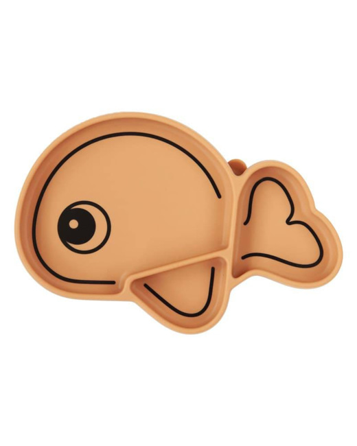 Assiette ventouse silicone Wally
