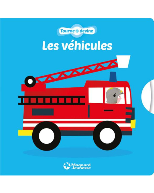 Livre Tourne et devine - Les véhicules