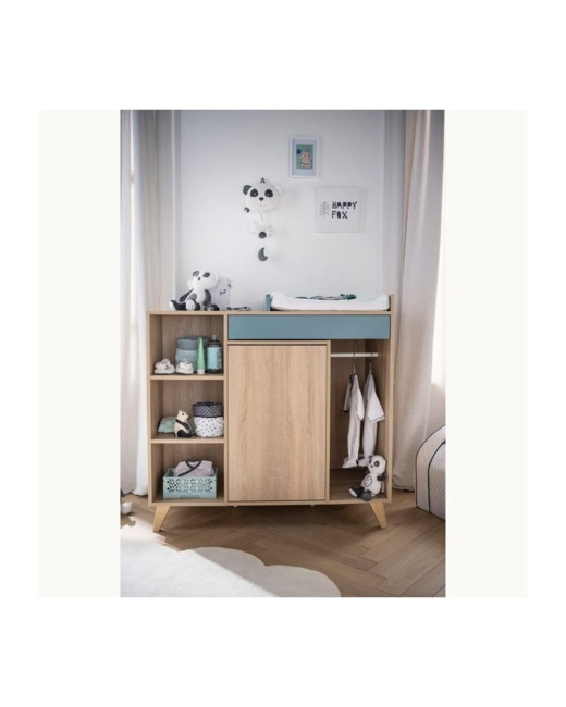 Commode à langer évolutive en bureau Nova