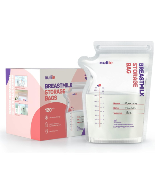 Sachets de conservation lait maternel