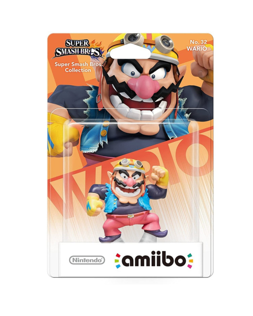 Figurine Super Smash Bros - Wario Amiibo