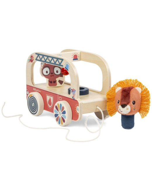 Camion de pompier en bois Jack