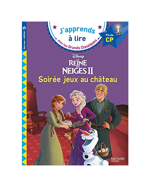 Disney - Reine des neiges, Soirée jeux au château CP niveau 3