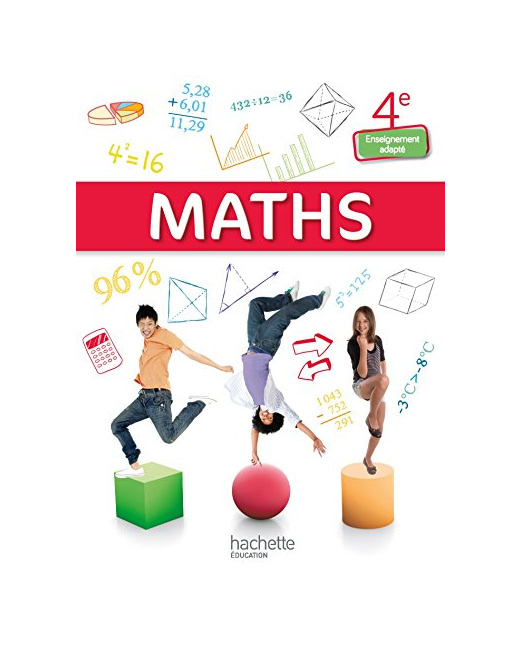 Mathématiques 4e Enseignement adapté - Livre élève consommable - Ed. 2015