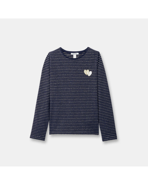 T-shirt fantaisie bleu fille