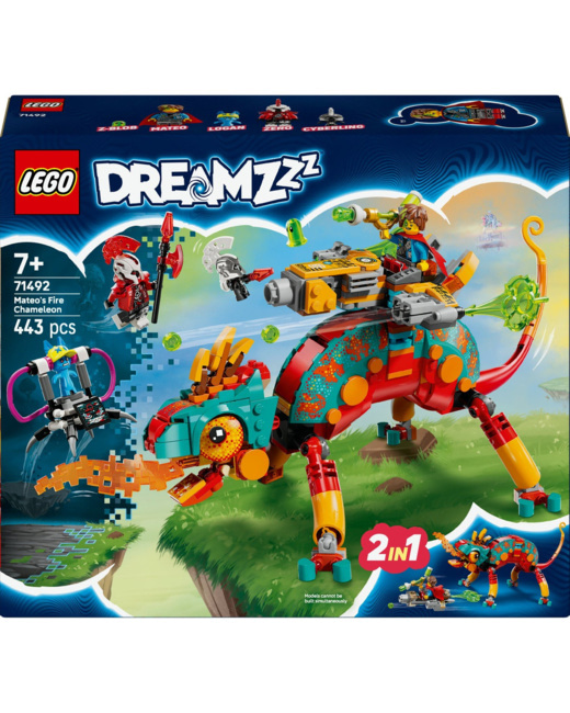 Le caméléon cracheur de feu de Mateo DreamZzz