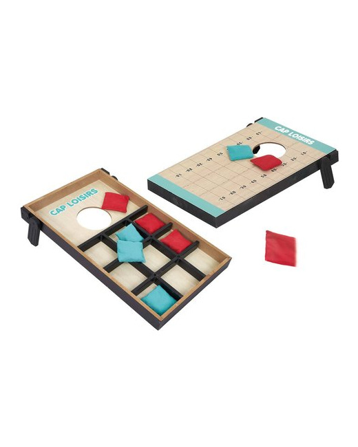 Jeu de lancer de sac 2 en 1