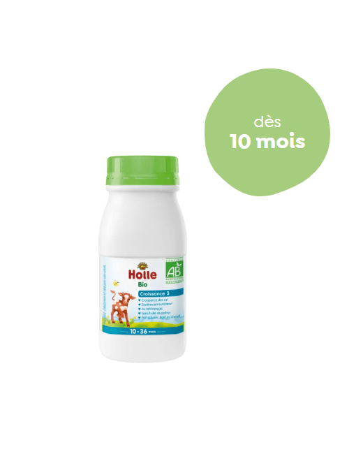 Lait de croissance bio liquide 250 ml