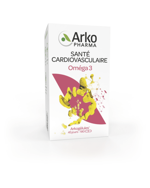Omega 3 origine marine 180 capsules Arkogelules