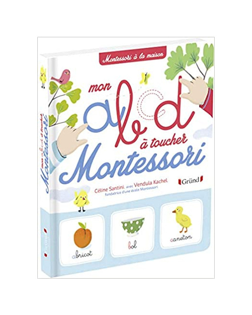 Livre Mon ABCD à toucher Montessori