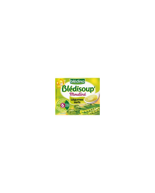 BLEDISOUP légumes verts 2x250 ml des 6 mois