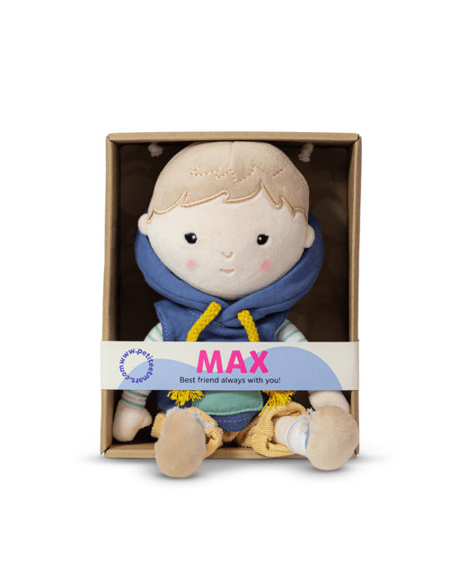 Poupée de Chiffon, Jouet en Peluche Max 0m+, 35 cm