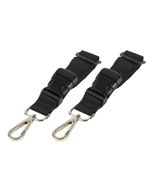 Lot de 2 attaches poussette universelles pour sac à langer