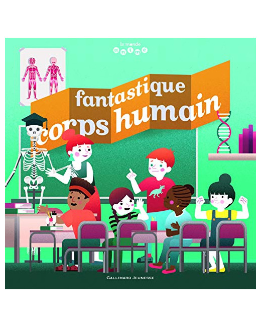 Livre Fantastique Corps Humain - Le Monde Animé - De 6 À 10 Ans