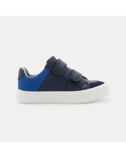 Tennis bicolores bleues garçon