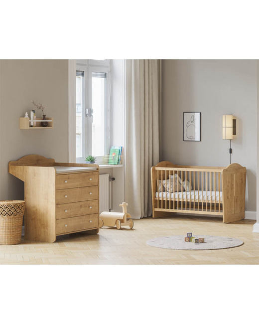 Chambre Duo Lit Commode Megeve