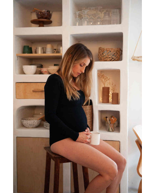Body d'allaitement manches longues Mamagnetic Body