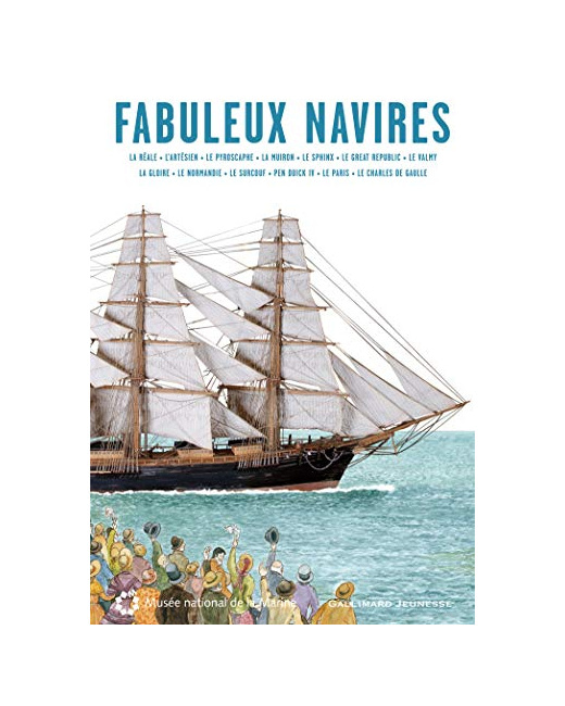 Livre Fabuleux Navires - A Partir De 5 Ans