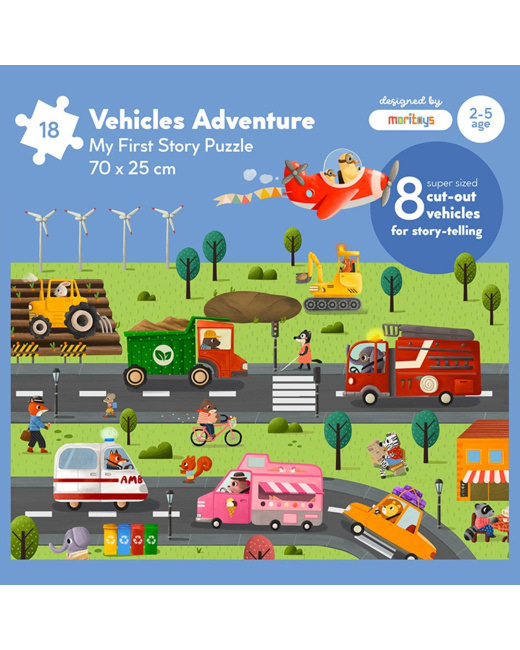 Puzzle Vehicles Adventure EN-FR