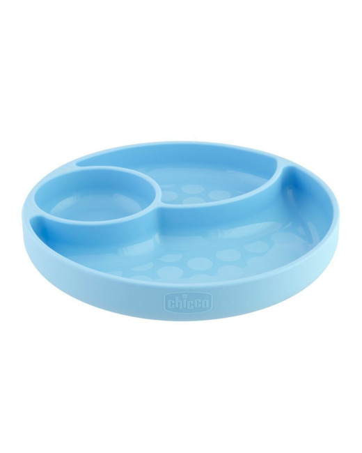 Assiette compartiments en silicone - 12m+