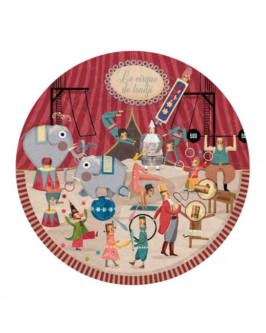 Puzzle rond Circus