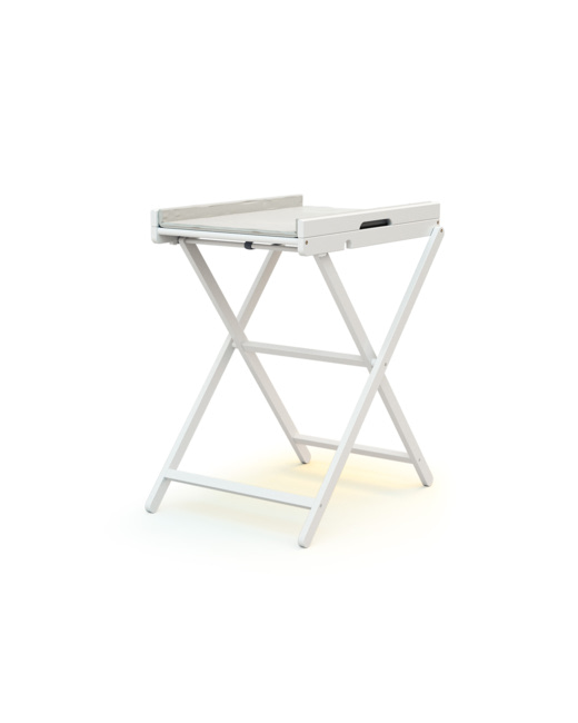 Table à langer pliante en bois ESSENTIEL Blanc