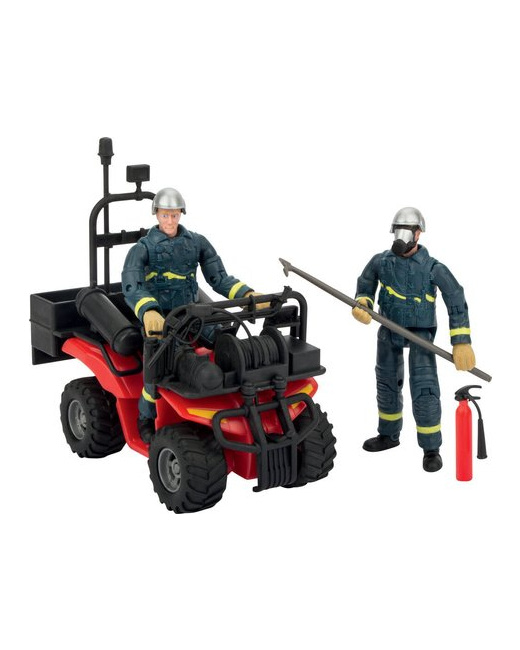 Coffret véhicule tout-terrain pompiers