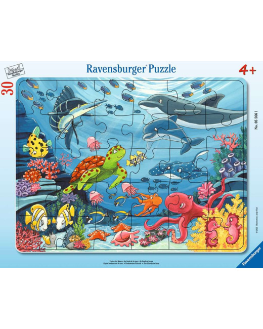 Puzzle Fond de la mer - de 4 ans