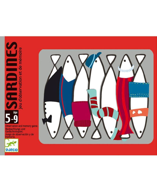 Jeu de mémoire Sardines