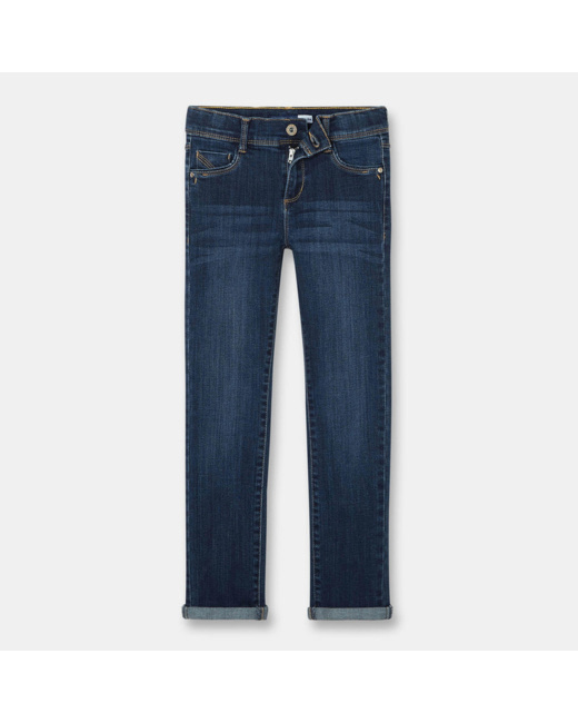 Jean slim ultra-résistant bleu fille