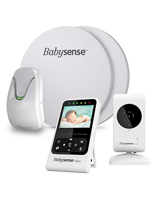 Babysense Mouvement respiratoire 7 et moniteur vidéo V24R - Pack
