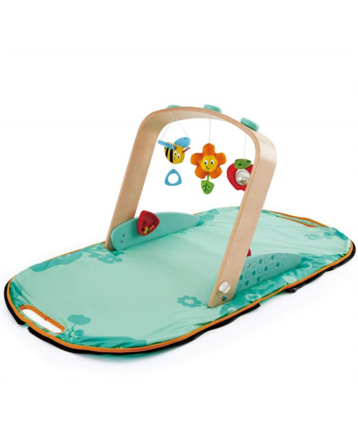 Tapis d'éveil portable avec arche